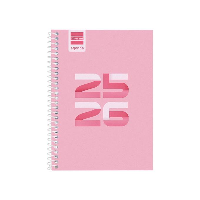 AGENDA DIVA 1/8 SVH 25-26 ROSA PT+
