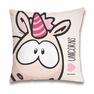 ALMOFADAS - "i (coração) unicorns"