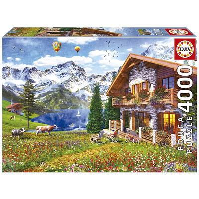 A Educa oferece a coleção de Puzzles Adultos mais completa do mercado, com formatos desde 500 a 42000 peças e com as melhores imagens. Aqui conta com uma cana nos Alpes num puzzle de 4000 peças único!
