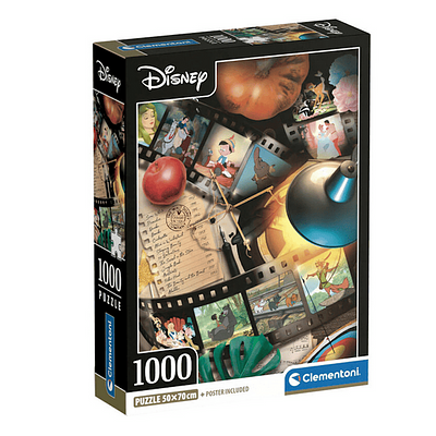 Puzzle para adultos, com 1000 peças. Dimensões puzzle completo: 70 x 50 cm.