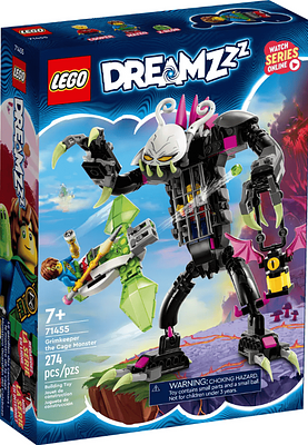 As crianças vão adorar construir um monstro assustador antes de recriarem cenas emocionantes da série DREAMZzz™. Podem escolher entre construir o Z-Blob em modo mini-avião ou hidromota para perseguir.