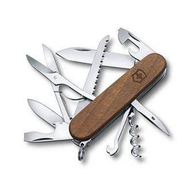 VICTORINOX NAVALHA HUNTSMAN WOOD - 91MM MADEIRA NOGAL
