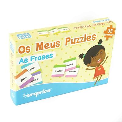 OS MEUS PUZZLES - AS FRASES