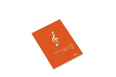 CADERNO MUSICA A5 20F AMBAR SCHOOL