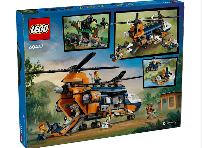 60437 HELICÓPTERO EXPLORADOR DA SELVA NO ACAMPAMENTO BASE — imagem 4