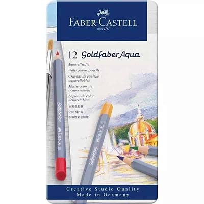 FABER CASTELL - CX.12 LAPIS DE COR GOLDFABER AQUAR.