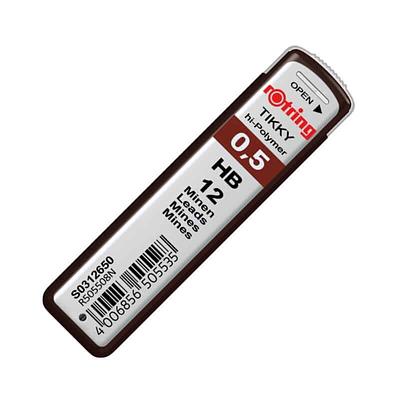 MINAS ROTRING 0,5MM HB