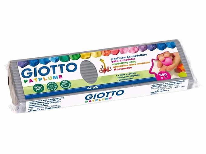 Giotto - Plasticina Patplume 350g Cor: Cinzenta