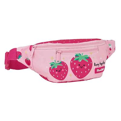 BOLSA DE CINTURA BLACKFIT8 BERRY BRILLANT COR DE ROSA