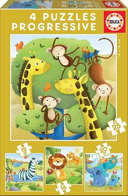 PZZ PROGRESSIVO ANIMAIS SELVAGENS