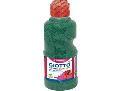 GUACHE GIOTTO GLITTER VERDE 250ML