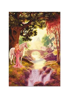 Entra num local mágico onde as criaturas da mitologia vêm à vida. Explora o Vale do Unicórnio através das 1500 peças deste puzzle da Educa.