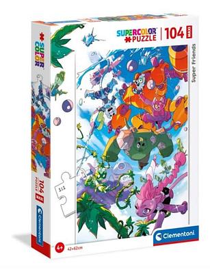 CLEMENTONI PUZZLE 104 PEÇAS - MAXI SUPER FRIENDS!