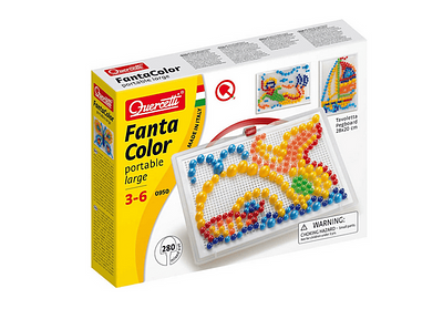 JOGO ARTE VISUAL PIXEL 280PINOS 6 CORES