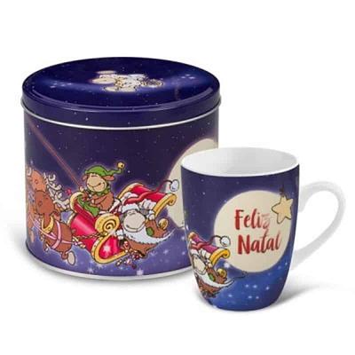 LATA X-MAS "FELIZ NATAL" C/ TRENÓ