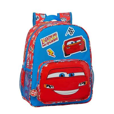 MOCHILA JUNIOR ADAPT. CARRO CARS "MC QUEEN"
