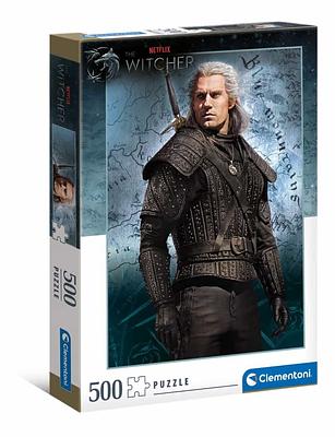 Puzzle de 500 peças de The Witcher. Dimensão do puzzle montado: 49 x 36 cm. As imagens mais atraentes, e qualidade de impressão, a precisão no encaixe de peças, a robustez e a elegância dos materiais.