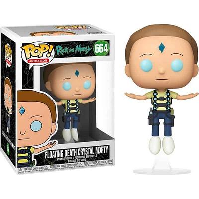 FUNKO POP ANIMAÇÃO RICK & MORTY CRISTAL DE LA MUERTE FLOTANTE MORTY 664