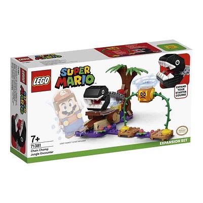 Expande o teu Pack inicial LEGO® Super Mario™ com um entusiasmante desafio de Corrente Dentada! Quando este inimigo mordedor tiver sido posto à solta, salta para o Bloco de para ganha o premio.
