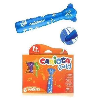 MARCADOR ESCOLAR CARIOCA BABY TEDDY MARKER, C/12