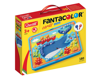 JOGO FANTACOLOR CARTÕES ANIMAIS 180 PEÇAS
