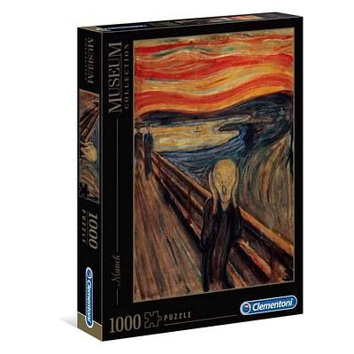 O Puzzle O Grito de 1000 peças da Clementoni para adultos inclui imagens maravilhosas e de encaixe perfeito.nDimensões: 50 x 69 cm (CxA)nn