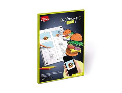 Com a ajuda do Animaker Flash da Maped vais poder criar desenhos animados. Só precisas de utilizar os materiais incluídos no produto, instalar a aplicação gratuita Animaker -