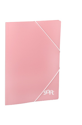 CAPA ROSA+MICAS SOFT PP FOLIO 30F