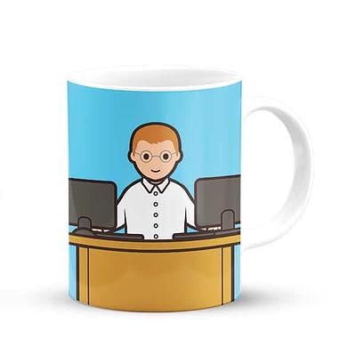 Little Drops of Water - Caneca de Profissões: "O Melhor Informático"