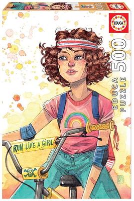 Este puzzle giro da educa de 500 peças conta com cores em tons de pastel. É o passatempo perfeito para ajudar-te a passar o teu tempo mais depressa.