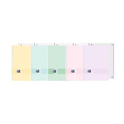 CADERNO EBK1 OXFORD&G A4, 80fls, QUADRICULADO 5X5, PASTEL