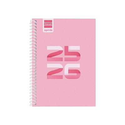 AGENDA DIVA 1/8 SVH 25-26 ROSA PT+