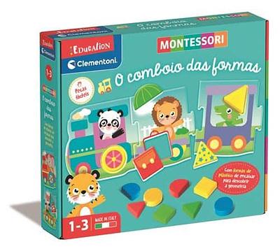 CLEMENTONI MONTESSORI - O COMBOIO DAS FORMAS