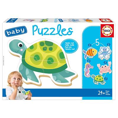Os puzzles para os mais pequenos da casa poderem construir sem qualquer problema pois as peças são grandes e faceis de manipular.