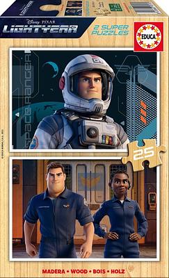 Fantásticos puzzles do Lightyear, o heróis da história do Toy Story da Diney. É destinado a crianças a partir dos 3 anos de idade. nAviso: Ideal para crianças dos 3 aos 5 anosnn