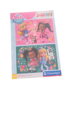 Puzzle 2x60, disney - alice bakery, a partir dos 4 anos de idade.