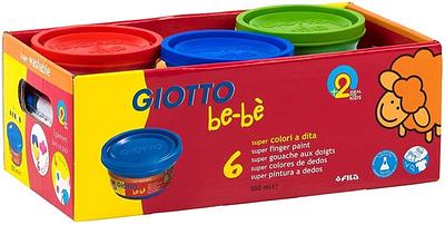Giotto Be-bè - Pintura a Dedos, 6 unidades