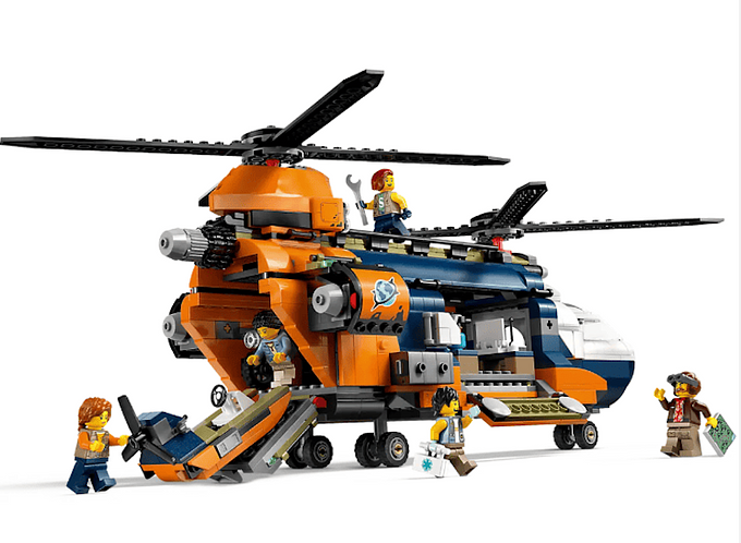 60437 HELICÓPTERO EXPLORADOR DA SELVA NO ACAMPAMENTO BASE — imagem 3