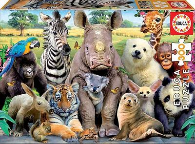 Puzzle desenvolvido pela Educa com 300 peças ideal para ccrianças dos 8 aos 11 anos. As imagens são únicas e vibrantes!nn
