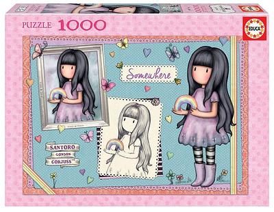 Linha incrível de puzzles para adultos da Educa.nNúmero de peças: 1000nMedidas do Puzzle Montado: 68 x 48 cmnColeção Gorjuss.