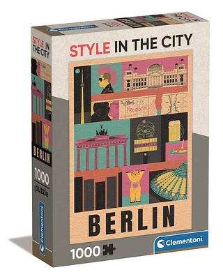 CLEMENTONI PUZZLE ESTILO NA CIDADE - BERLIM 1000PEÇAS