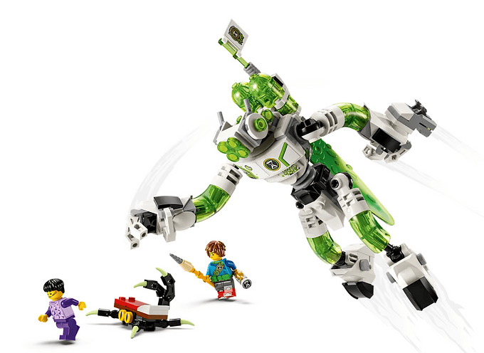 Vão ter duas opções possíveis de construção Dreamzzz: podem optar por equipar o robô, Z-Blob, com detonadores nas mãos e ombros ou um jetpack e um capacete. Adquira outros sets da série! — imagem 2