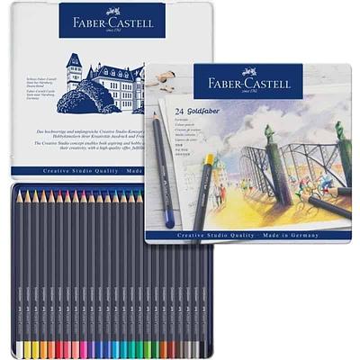 FABER CASTELL - CX.24 LAPIS DE COR GOLDFABER