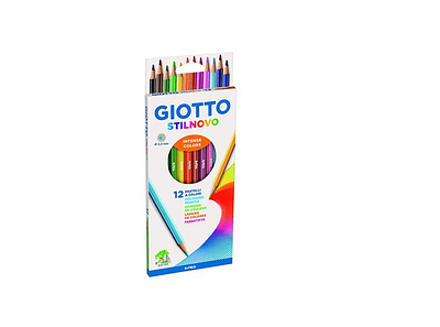 LÁPIS DE COR GIOTTO STILNOVO 12 CORES