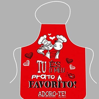 AVENTAL VERM. "PRATO FAVORITO"