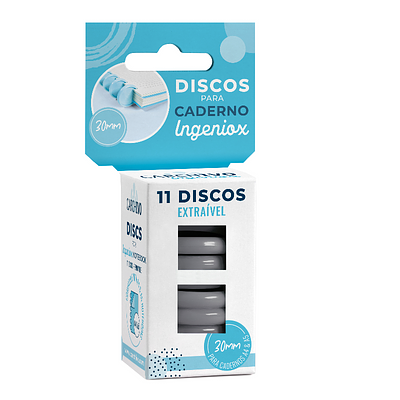 Carchivo 11 Discos para Caderno Ingeniox