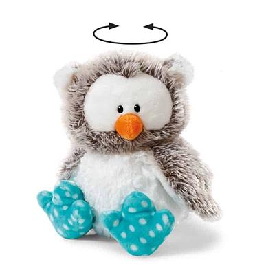 PELUCHE 35cm, CORUJA OLÁLIA c/ cabeça gira