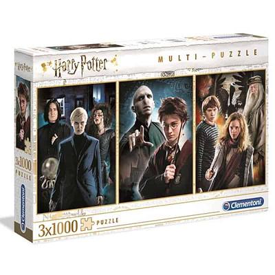 Um incrível pacote de colecionadores de Harry Potter de 3 x 1000 unidades para permitir que os fãs criem três imagens maravilhosas.