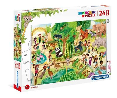 Os Maxi Puzzles da Clementoni trazem peças enormes para construir um puzzle extra-grande. Completa este quebra-cabeças e descobre todos os animais que esperam a tua visita no Zoo!