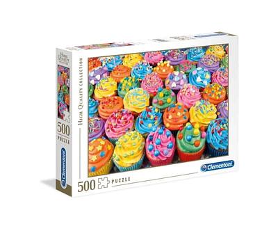 JOGO CLEMENTONI PUZZLE 500 PEÇAS CUPCAKES